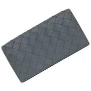 Pre-owned Leather wallets Bottega Veneta Vintage , Gray , Dames