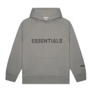 Limited Edition 3D Silicon Applique Hoodie Fear Of God , Gray , Heren