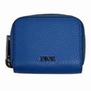 Pre-owned Leather wallets Dior Vintage , Blue , Heren