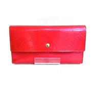 Pre-owned Canvas wallets Louis Vuitton Vintage , Red , Dames