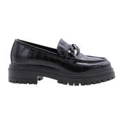 Stijlvolle Mocassin Schoenen Nerogiardini , Black , Dames