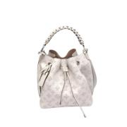 Pre-owned Fabric louis-vuitton-bags Louis Vuitton Vintage , White , Da...