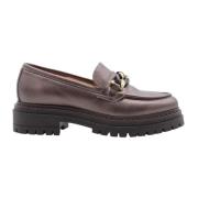 Flounder Mocassin Schoenen Nerogiardini , Brown , Dames