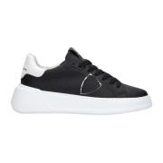 Zwarte Lage Sneakers New Temple Philippe Model , Black , Dames