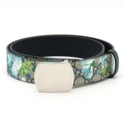 Pre-owned Leather belts Gucci Vintage , Multicolor , Dames