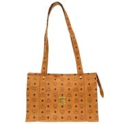 Pre-owned Fabric totes MCM Pre-owned , Brown , Dames