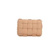 Beige Schoudertas in Intrecciato Nappa Bottega Veneta , Beige , Dames