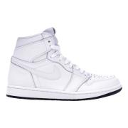 Witte Retro Air Jordan 1 Limited Edition Nike , White , Heren