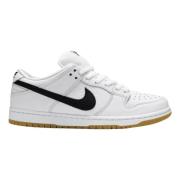 Witte Dunk Low Orange Label Sneakers Nike , White , Heren