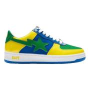 Beperkte oplage Bape Sta Blauw Geel Nike , Multicolor , Heren