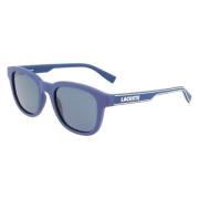 Blauwe Injectie Zonnebril voor Mannen Lacoste , Blue , Heren