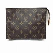 Pre-owned Fabric louis-vuitton-bags Louis Vuitton Vintage , Brown , Da...