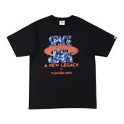 Space Jam Logo Tee Limited Edition A Bathing APE , Black , Heren