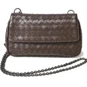 Pre-owned Fabric clutches Bottega Veneta Vintage , Brown , Dames