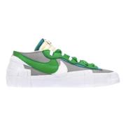 Beperkte oplage Blazer Low Sacai Groen Nike , Multicolor , Heren