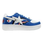 Blauwe Kleurblok Haai Bape Sta Nike , Multicolor , Heren