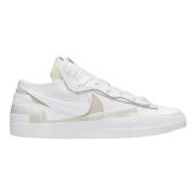 Beperkte oplage Laag Sacai Wit Patent Nike , White , Heren