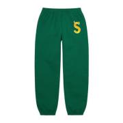 Beperkte oplage Logo Sweatpant Donkergroen Supreme , Green , Heren