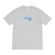 Beperkte oplage Box Logo Tee Grijs/Blauw Supreme , Gray , Heren