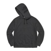 Limited Edition Pigment Printed Hoodie Zwart Supreme , Black , Heren