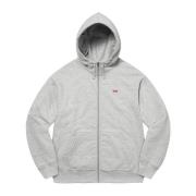 Beperkte oplage rits hoodie Heather Grey Supreme , Gray , Dames