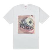 Klassieke Witte Bretels Tee Limited Edition Supreme , White , Heren