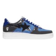 Blauwe Camo Combo Sneakers Nike , Multicolor , Heren