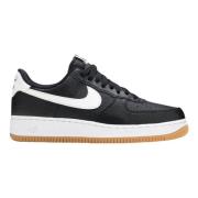 Beperkte Oplage Zwart Wit Kauwgom Air Force 1 '07 Nike , Black , Heren