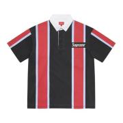 Vintage Gestreept Rugbyshirt Zwart Supreme , Multicolor , Heren