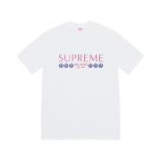 Exclusieve Milano Tee in Wit Supreme , White , Heren