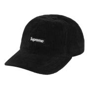 Ripple Corduroy 6-Panel Zwarte Pet Supreme , Black , Unisex