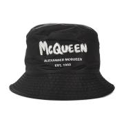 Graffiti Emmerhoed Alexander McQueen , Black , Heren