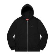 Zwarte Rits Hoodie Beperkte Oplage Supreme , Black , Heren