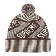 Limited Edition Banner Beanie Bruin Supreme , Multicolor , Unisex