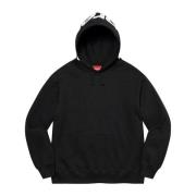 Limited Edition Contrast Hooded Sweatshirt Supreme , Black , Heren