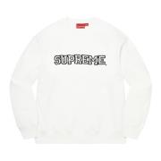 Limited Edition Shattered Logo Crewneck Supreme , White , Heren