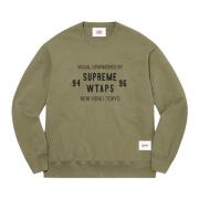 Beperkte oplage Crewneck Light Olive Supreme , Green , Heren