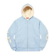 Beperkte oplage Faux Fur Zip Up Hoodie Supreme , Blue , Heren