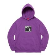 Paarse Dog Eat Dog Hoodie Limited Edition Supreme , Purple , Heren