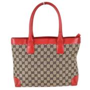 Pre-owned Fabric gucci-bags Gucci Vintage , Beige , Dames