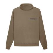 Beperkte oplage Mockneck Pullover Harvest Fear Of God , Brown , Heren