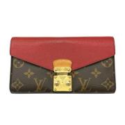 Pre-owned Fabric wallets Louis Vuitton Vintage , Brown , Dames