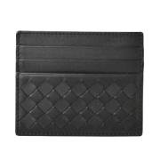 Pre-owned Leather wallets Bottega Veneta Vintage , Black , Dames