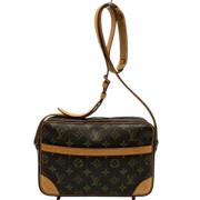 Pre-owned Canvas louis-vuitton-bags Louis Vuitton Vintage , Brown , Da...