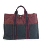 Pre-owned Canvas totes Hermès Vintage , Multicolor , Dames