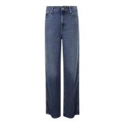 Jeans Straight - Bleu 7 For All Mankind , Blue , Dames