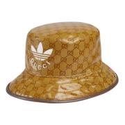 Beperkte oplage Bruine Bucket Hat Adidas , Brown , Unisex