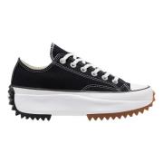 Beperkte oplage Run Star Hike Zwart Wit Kauwgom Converse , Black , Her...