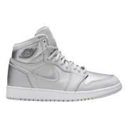 Limited Edition Air Jordan 1 High Retro Nike , Gray , Heren