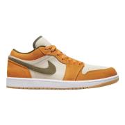 Limited Edition Air Jordan 1 Low Curry Nike , Orange , Heren